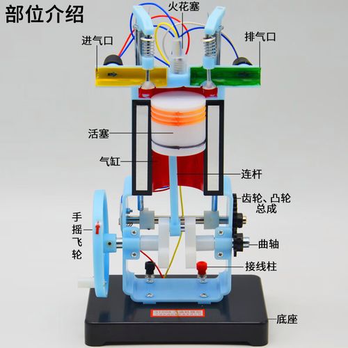 迷你汽油機模型J31008 探索四沖程內燃機原理的初中物理實驗教學利器